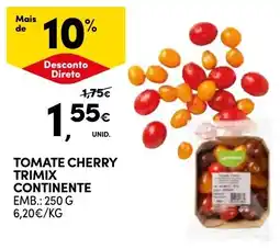 Continente Tomate cherry trimix continente promoção