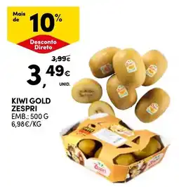 Continente kiwi gold zespri promoção
