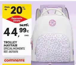 Continente Trolley mayfair special moments promoção