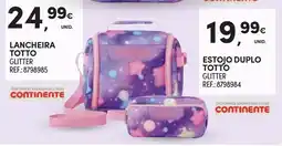 Continente Lancheira totto glitter promoção