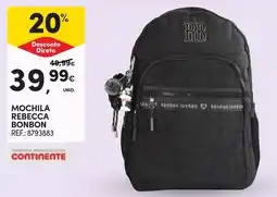 Continente Mochila rebecca bonbon promoção