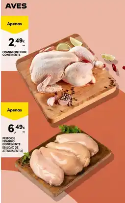 Continente Frango inteiro continente promoção