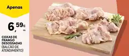 Continente Coxas de frango desossadas promoção