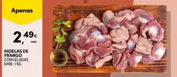 Continente Moelas de frango congeladas promoção