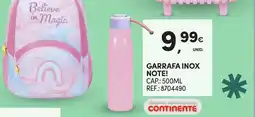 Continente GARRAFA INOX NOTE! promoção