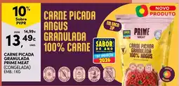 Continente carne picada granulada prime meat promoção