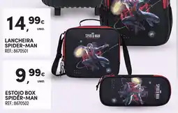 Continente Lancheira spider-man promoção