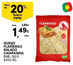 Continente Queijo flamengo ralado campainha promoção