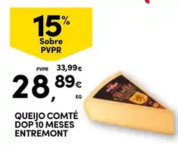 Continente Queijo Comté DOP 10 Meses Entremont promoção