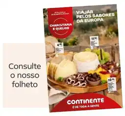 Continente Charcutaria e queijos promoção
