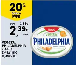 Continente vegetal philadelphia promoção