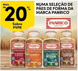 Continente Pães de forma panrico promoção