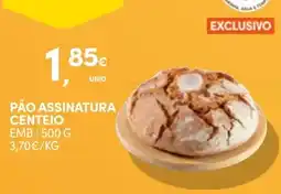 Continente Pão assinatura centeio promoção