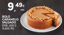 Continente Bolo caramelo salgado promoção