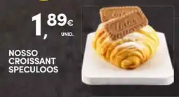Continente nosso croissant speculoos promoção