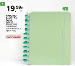Continente Caderno smart a4 talia promoção