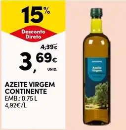 Continente azeite virgem continente promoção
