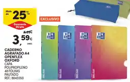 Continente Caderno agramado a4 openflex oxford promoção