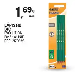 Continente Lápis hb bic evolution promoção