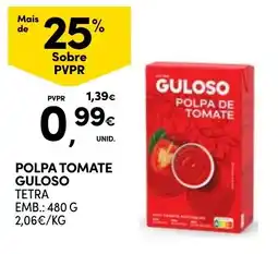 Continente polpa tomate guloso promoção