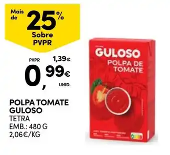 Continente polpa tomate guloso promoção