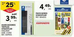 Continente Marcadores triplus staedtler fineliner promoção