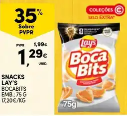Continente Lay's Boca Bits promoção