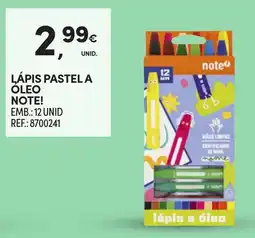 Continente Lápis pastel a óleo note! promoção