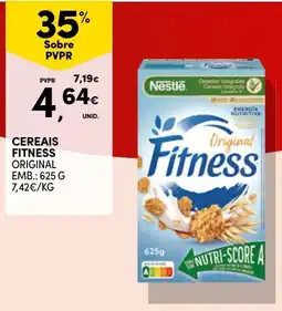 Continente Cereais fitness original promoção