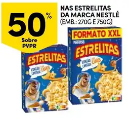Continente Estrelitas da marca Nestlé promoção