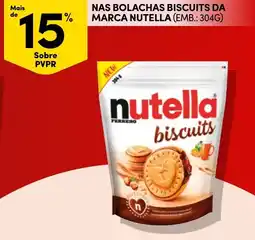 Continente Nutella biscuits promoção