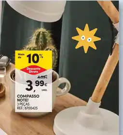 Continente Compasso note! promoção