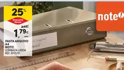 Continente Pasta arquivo a4 note! promoção