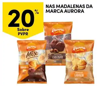 Continente Madalenas da marca aurora promoção