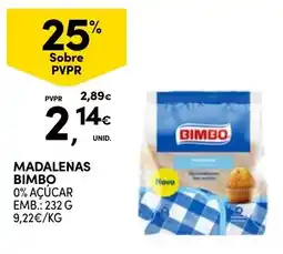 Continente Madalenas bimbo promoção