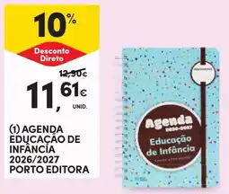 Continente Agenda educação de infância porto editora promoção