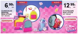 Continente Mochilas básicas real littles promoção