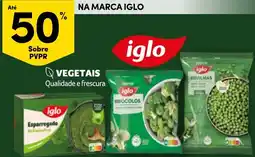 Continente Vegetais iglo promoção