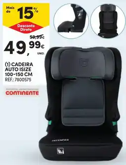 Continente cadeira auto isize defender promoção