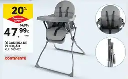 Continente cadeira de refeição promoção