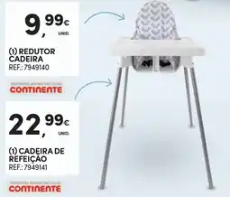 Continente Redutor cadeira continente promoção