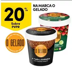 Continente O gelado a tarte de amêndoa com caramelo salgado promoção