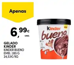 Continente Gelado Kinder Kinder Bueno promoção