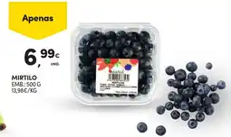 Continente Mirtilo masia promoção