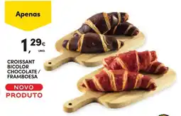 Continente Croissant bicolor chocolate / framboesa promoção