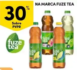 Continente Na marca fuze tea promoção