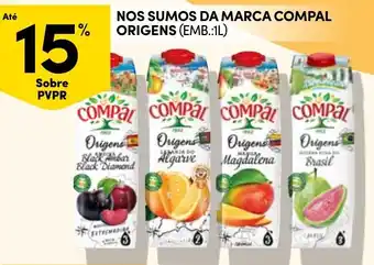 Continente Compal Origens promoção