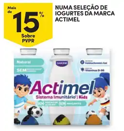 Continente Actimel Sistema Imunitário Kids promoção