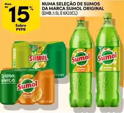Continente Sumol Original promoção