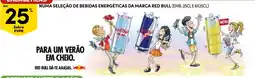 Continente bebidas energéticas da marca red bull promoção